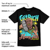 Cyan Burst 9060 DopeSkill T-Shirt Get Rich Graphic