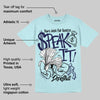 Dunk Glacier Blue DopeSkill Chambray T-shirt Speak It Graphic