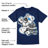 Midnight Navy 3s DopeSkill Navy T-shirt Bear Steals Sneaker Graphic