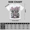 Pink Collection DopeSkill Oversize Print T-Shirt Heartless Graphic