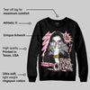 Stars Court White/Pink DopeSkill Sweatshirt NPC Graphic