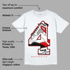 Red Cement 4S DopeSkill T-Shirt No.4 Graphic