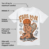 Samba Leopard Pack Preloved Red DopeSkill T-Shirt False Love Graphic