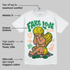 Dunk Reverse Brazil DopeSkill T-Shirt New Fake Love Graphic