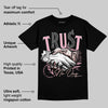 Stars Court White/Pink DopeSkill T-Shirt Trust No One Graphic