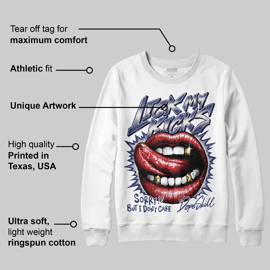 Rare Air 11s DopeSkill Sweatshirt Lick My Kicks Graphic