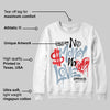 Blue Suede 40s DopeSkill Sweatshirt No Money No Love Typo Graphic