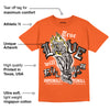 Georgia Peach 3s DopeSkill Orange T-shirt True Love Will Kill You Graphic