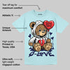 Dunk Glacier Blue DopeSkill Chambray T-shirt Broken Bear Graphic