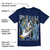 First In Flight 1s DopeSkill Navy T-shirt Gotta Lotta Means Graphic