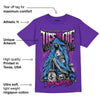 PURPLE Collection DopeSkill Purple T-shirt Life or Die Graphic