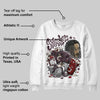 Samba OG Maroon Gold Metallic DopeSkill Sweatshirt Stressless Graphic