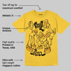 Vivid Sulfur 4s DopeSkill Yellow T-shirt Real Y2K Players Graphic