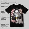 Leather Curb Glitter Pale Pink DopeSkill T-Shirt NPC Graphic