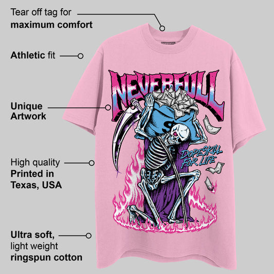 Pink Collection DopeSkill Pink T-shirt NeverFull Graphic