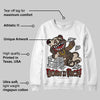 A Ma Maniere x Dark Mocha 4s DopeSkill Sweatshirt Born To Be Rich Graphic
