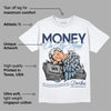 Diffused Blue Sail Grey White 1s DopeSkill T-Shirt MOMM Graphic