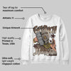 A Ma Maniere x Dark Mocha 4s DopeSkill Sweatshirt Get Rich Graphic