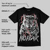 Wolf Grey 12s DopeSkill T-Shirt No Fear Graphic