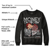 Black and White 14s DopeSkill Sweatshirt MOMM Graphic