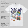 University Blue Collection DopeSkill T-Shirt Study Hard Graphic