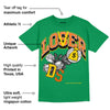 Green Collection DopeSkill Green T-shirt Loser Lover Graphic