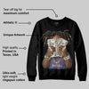 Lakers 4s DopeSkill Sweatshirt Rich Youth Graphic
