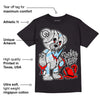 Dunk Low Pure Platinum DopeSkill T-Shirt Broken Heart Graphic