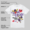 Field Purple 12s DopeSkill T-Shirt New Love Heals Graphic