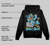 Gamma 11s DopeSkill Hoodie Sweatshirt Born To Be Rich Graphic
