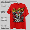 Red Collection DopeSkill Red T-shirt Heartless Graphic