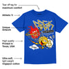 Royal Blue Collection DopeSkill Royal Blue T-shirt Break Through Graphic