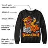 Black Taxi 12s DopeSkill Sweatshirt Born To Be Rich Graphic