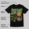 Neon Green Collection DopeSkill T-Shirt Study Hard Graphic