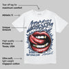 Summit White Navy 4s DopeSkill T-Shirt Lick My Kicks Graphic