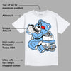 Powder Blue 9s DopeSkill T-Shirt Bear Steals Sneaker Graphic