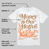 Samba Leopard Pack Preloved Red DopeSkill T-Shirt Money Is Our Motive Typo Graphic