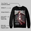 Bred Velvet 11s DopeSkill Sweatshirt Thunder Dunk Graphic