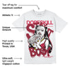 85 Metallic Burgundy 1s DopeSkill T-Shirt Stay It Busy Graphic