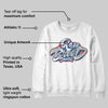 French Blue 12s DopeSkill Sweatshirt Rare Breed Type Graphic