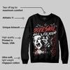 Red 'Fix Your Energy' DopeSkill Graphic Sweatshirt