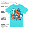 Dunk Dolphins DopeSkill Tahiti Blue T-shirt Talk Is Chip Graphic