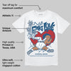 French Blue 12s DopeSkill T-Shirt No Fake Love Graphic