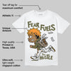 Olive Collection DopeSkill T-Shirt Fear Fuels The Hustle Graphic