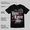 Black Metallic Reimagined 5s DopeSkill T-Shirt You’re Lost Without Me Graphic