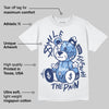 Midnight Navy 1s DopeSkill T-Shirt Smile Through The Pain Graphic