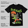Neon Green Collection DopeSkill T-Shirt Fear Fuels The Hustle Graphic