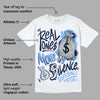 Midnight Navy 5s DopeSkill T-Shirt Real Ones Move In Silence Graphic