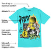 Cyan Burst 9060 DopeSkill Virtual Blue T-Shirt Drip'n Never Tripp'n Graphic