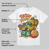 Orange Black White DopeSkill T-Shirt SRSLY Study Graphic